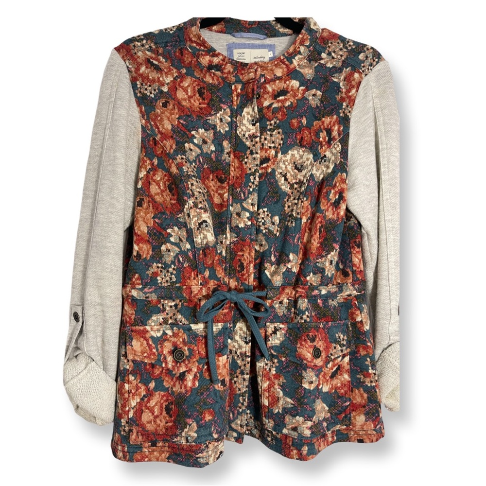 Anthropologie Saturday/Sunday Floral Delwyn Jacket Size M - Picture 1 of 5